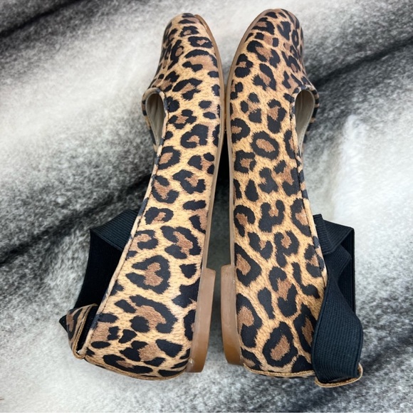 Elephantito Melissa Leopard Print Suede Flats - Picture 4 of 8